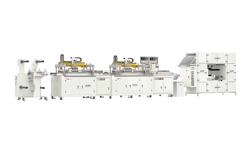 Auto (CCD) rouler pour rouler la machine d'impression d'écran